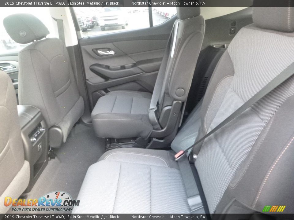 2019 Chevrolet Traverse LT AWD Satin Steel Metallic / Jet Black Photo #12