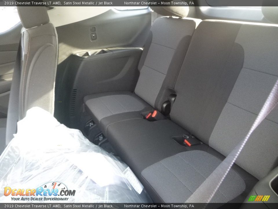 2019 Chevrolet Traverse LT AWD Satin Steel Metallic / Jet Black Photo #14