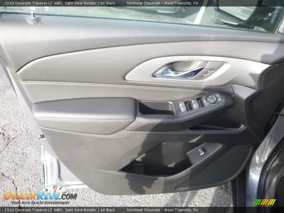 2019 Chevrolet Traverse LT AWD Satin Steel Metallic / Jet Black Photo #15
