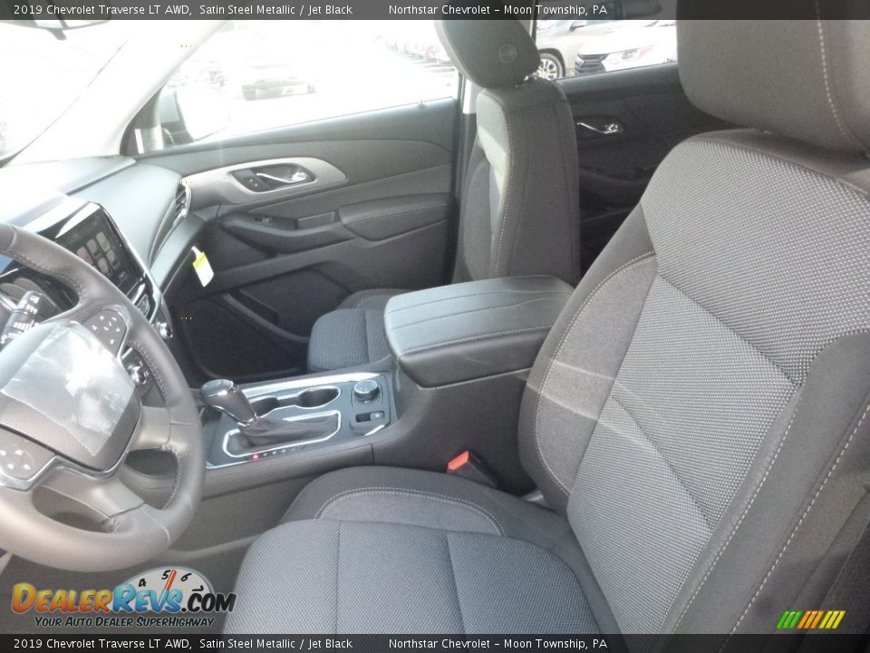2019 Chevrolet Traverse LT AWD Satin Steel Metallic / Jet Black Photo #16