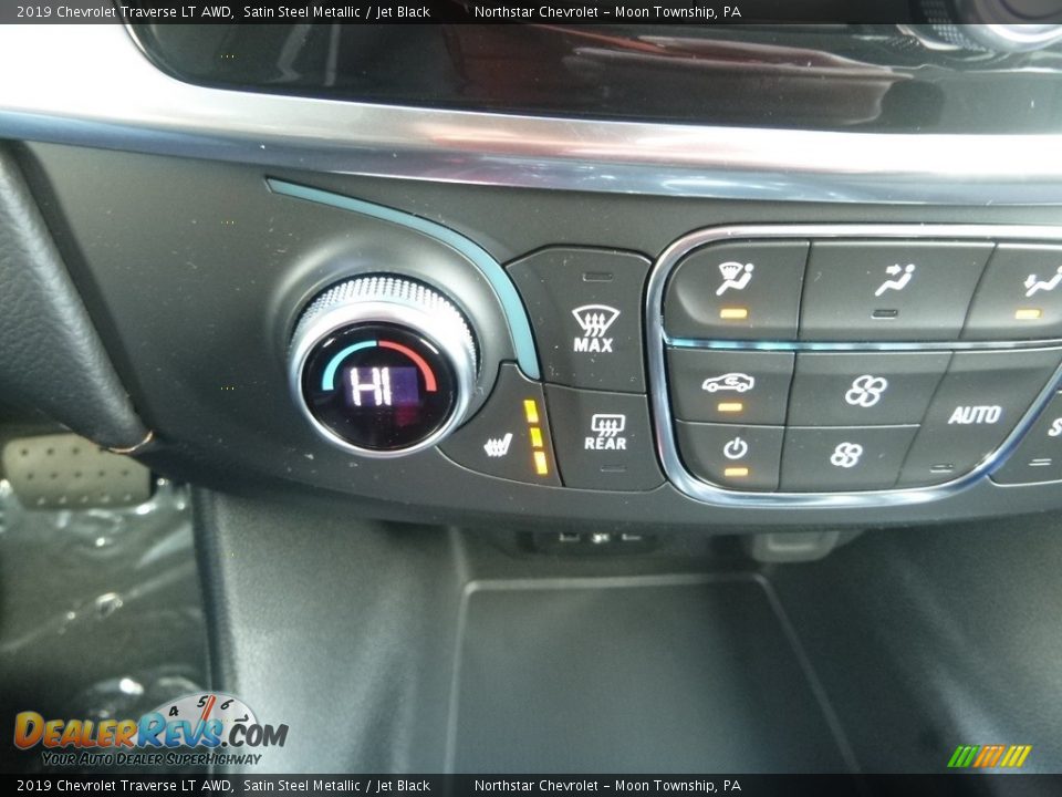 2019 Chevrolet Traverse LT AWD Satin Steel Metallic / Jet Black Photo #20