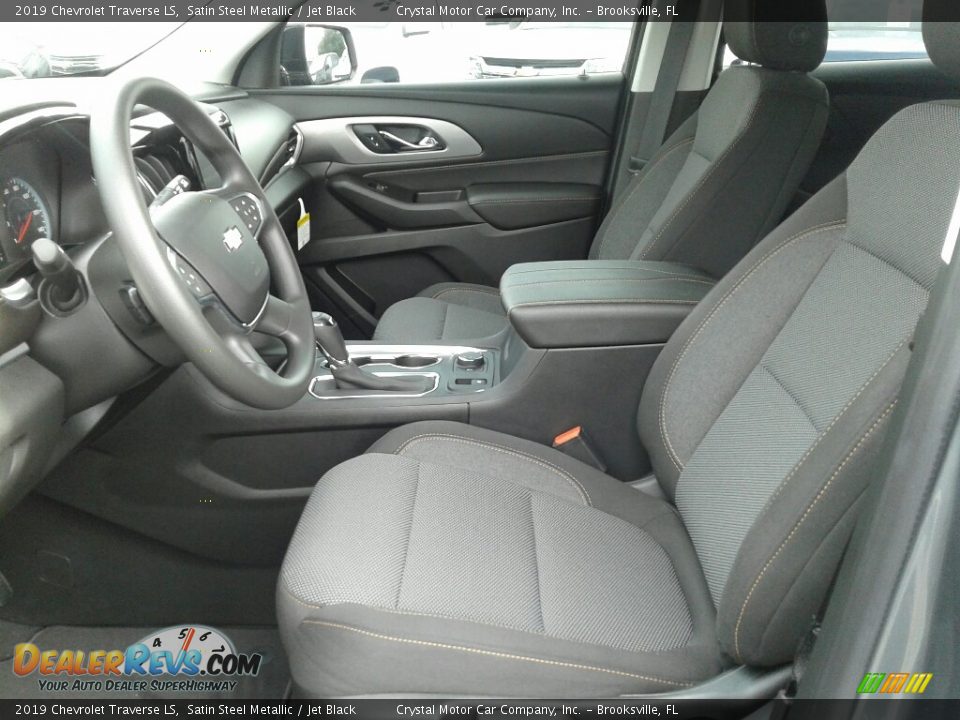 2019 Chevrolet Traverse LS Satin Steel Metallic / Jet Black Photo #9