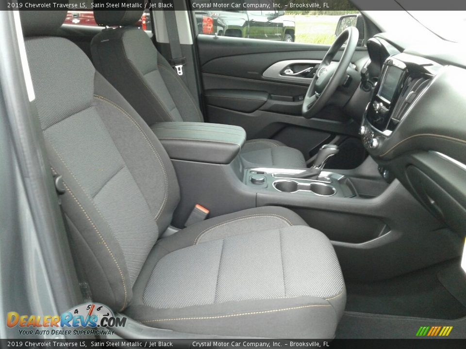 2019 Chevrolet Traverse LS Satin Steel Metallic / Jet Black Photo #12