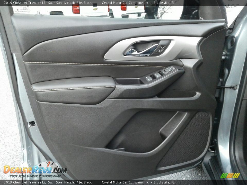 2019 Chevrolet Traverse LS Satin Steel Metallic / Jet Black Photo #17
