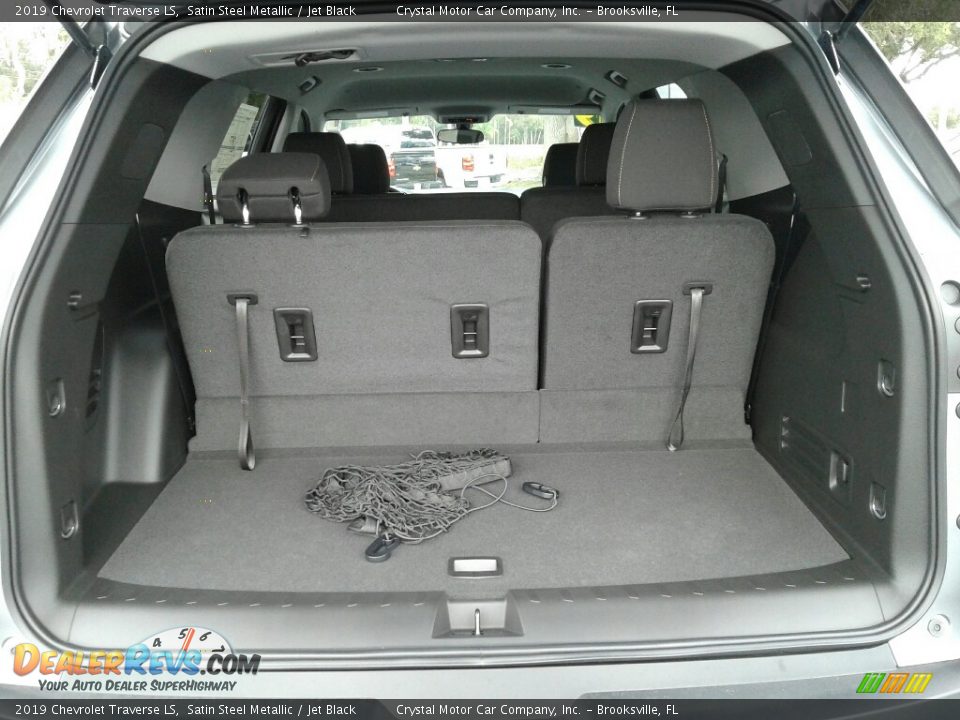 2019 Chevrolet Traverse LS Satin Steel Metallic / Jet Black Photo #19