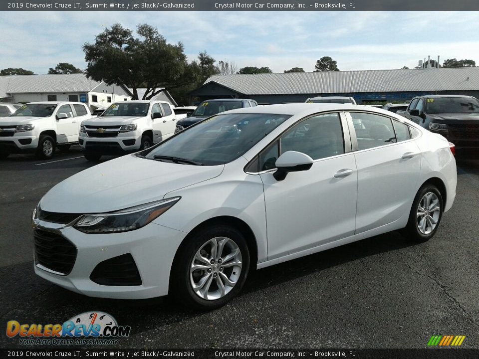 2019 Chevrolet Cruze LT Summit White / Jet Black/­Galvanized Photo #1