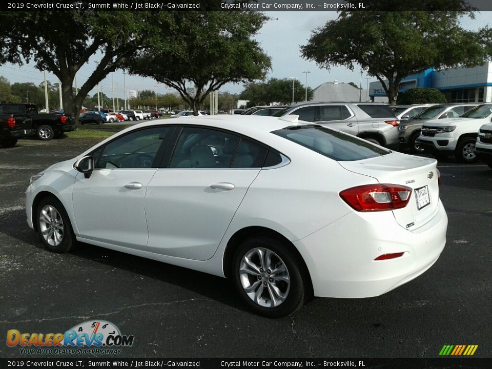 2019 Chevrolet Cruze LT Summit White / Jet Black/­Galvanized Photo #3