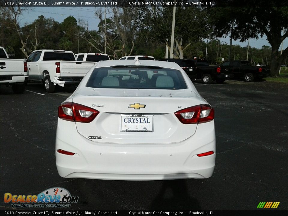 2019 Chevrolet Cruze LT Summit White / Jet Black/­Galvanized Photo #4