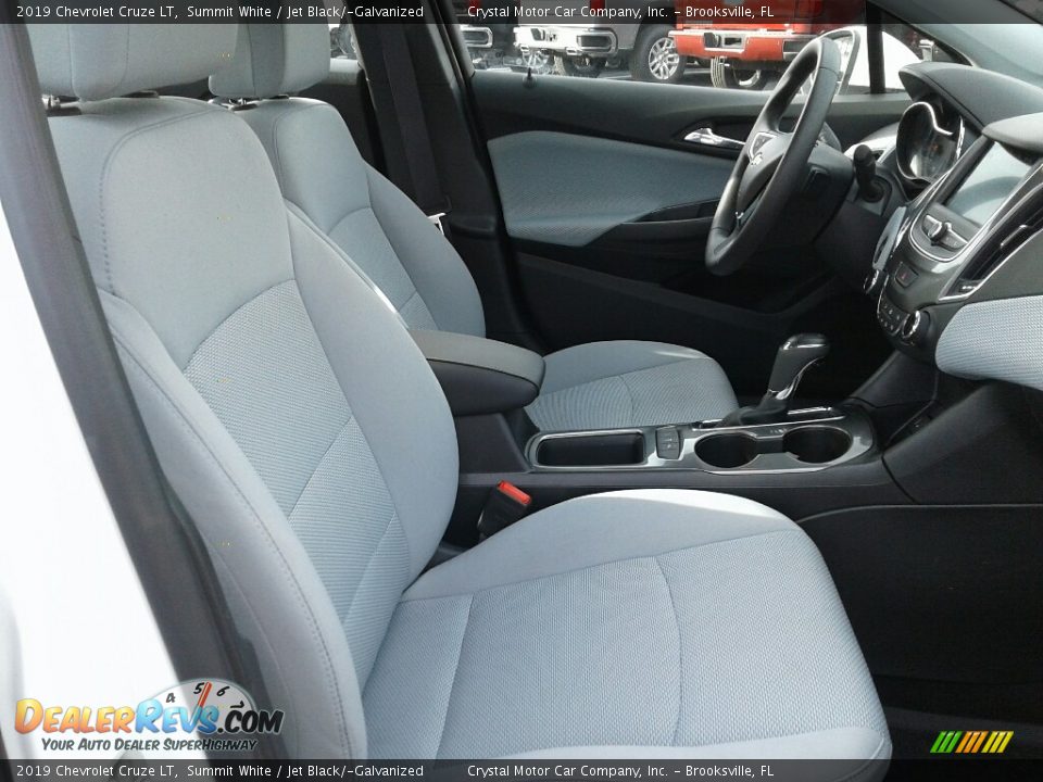 2019 Chevrolet Cruze LT Summit White / Jet Black/­Galvanized Photo #12