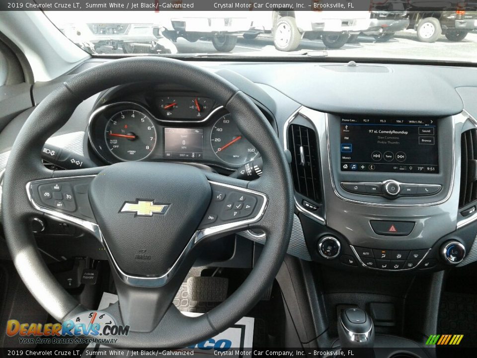 2019 Chevrolet Cruze LT Summit White / Jet Black/­Galvanized Photo #13
