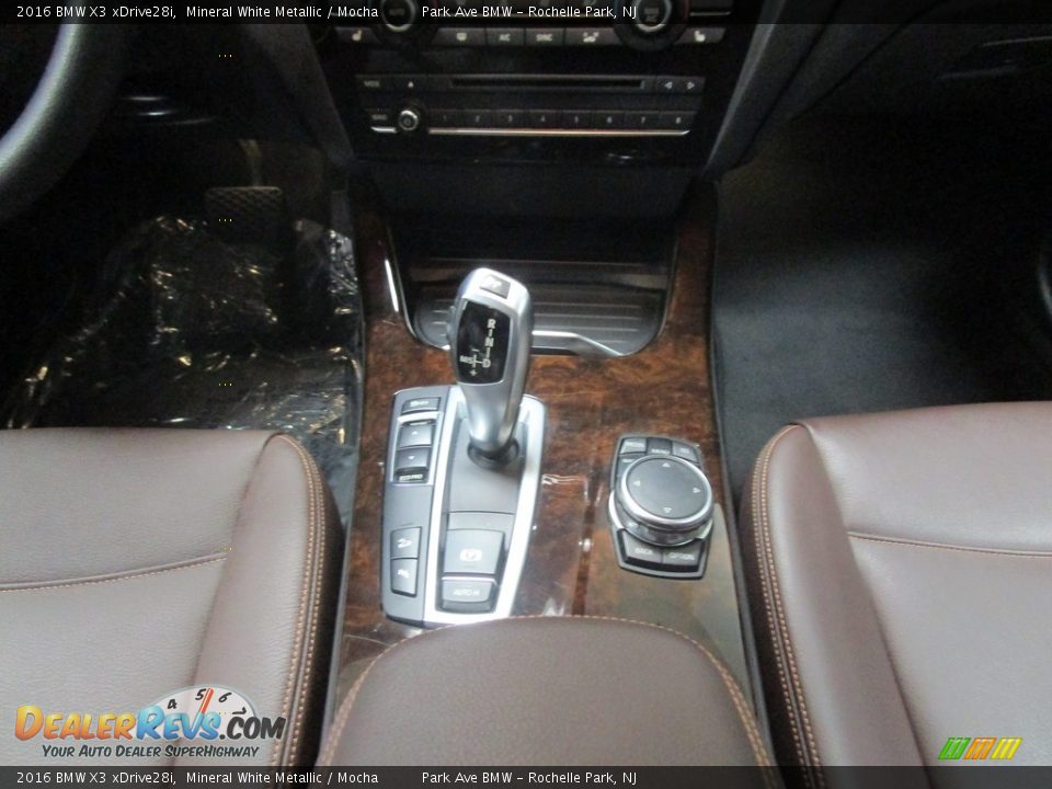 2016 BMW X3 xDrive28i Mineral White Metallic / Mocha Photo #26