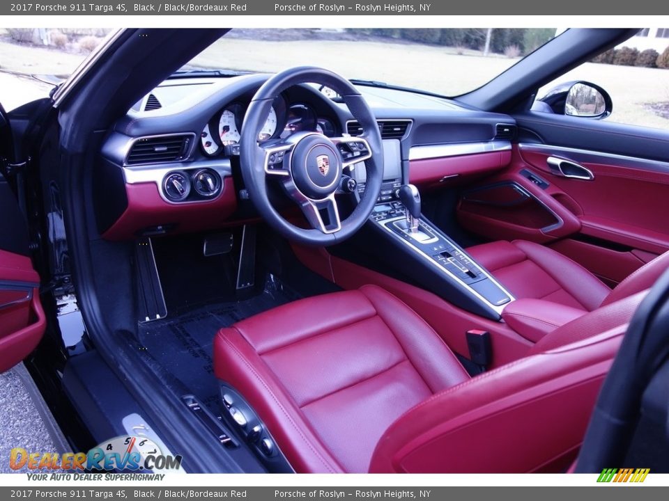 Front Seat of 2017 Porsche 911 Targa 4S Photo #13