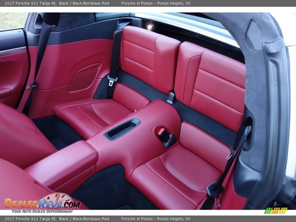 Rear Seat of 2017 Porsche 911 Targa 4S Photo #18