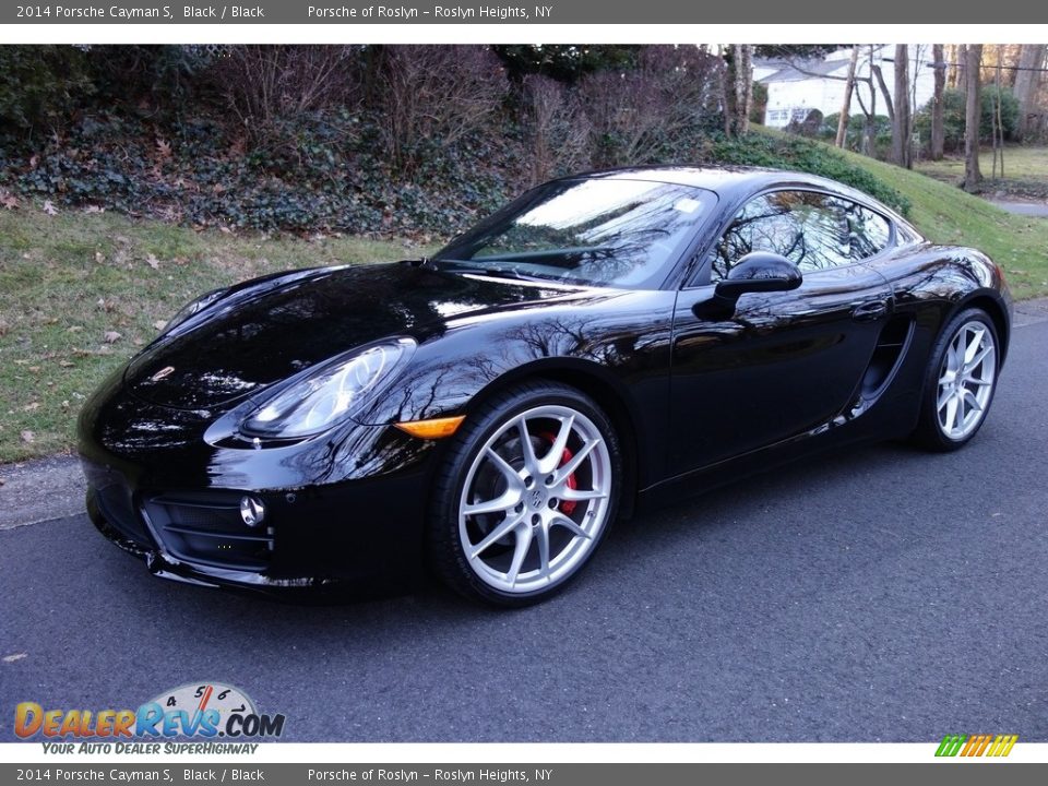 2014 Porsche Cayman S Black / Black Photo #1