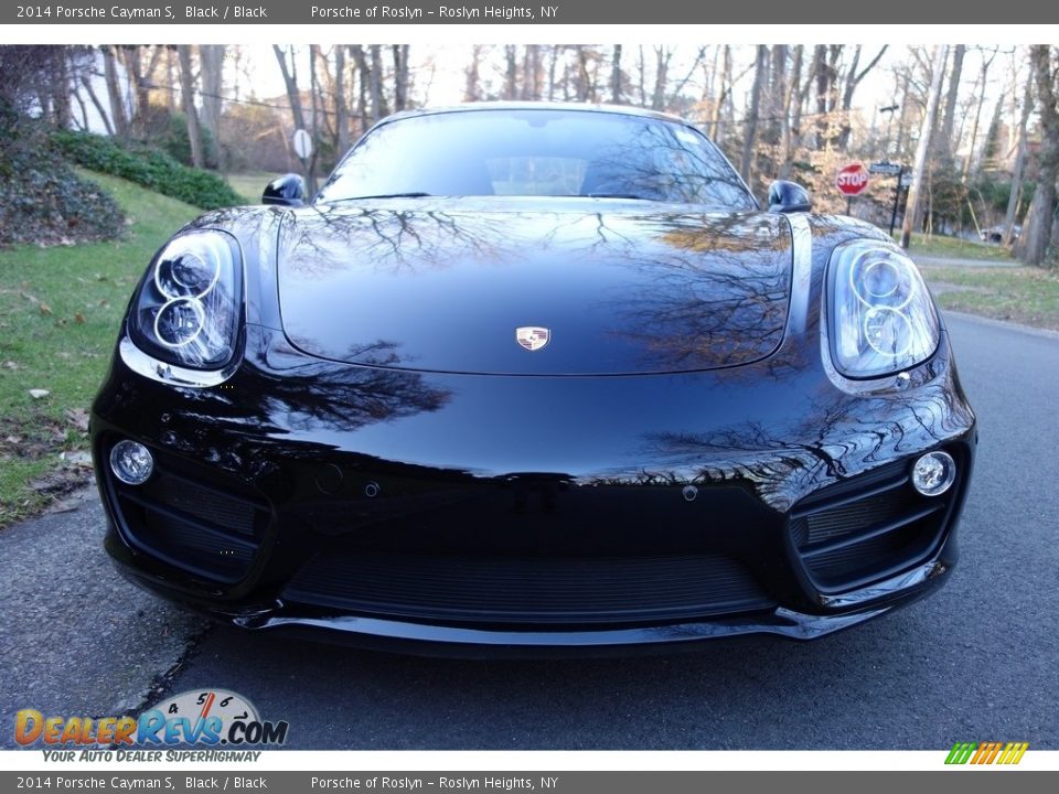 2014 Porsche Cayman S Black / Black Photo #2