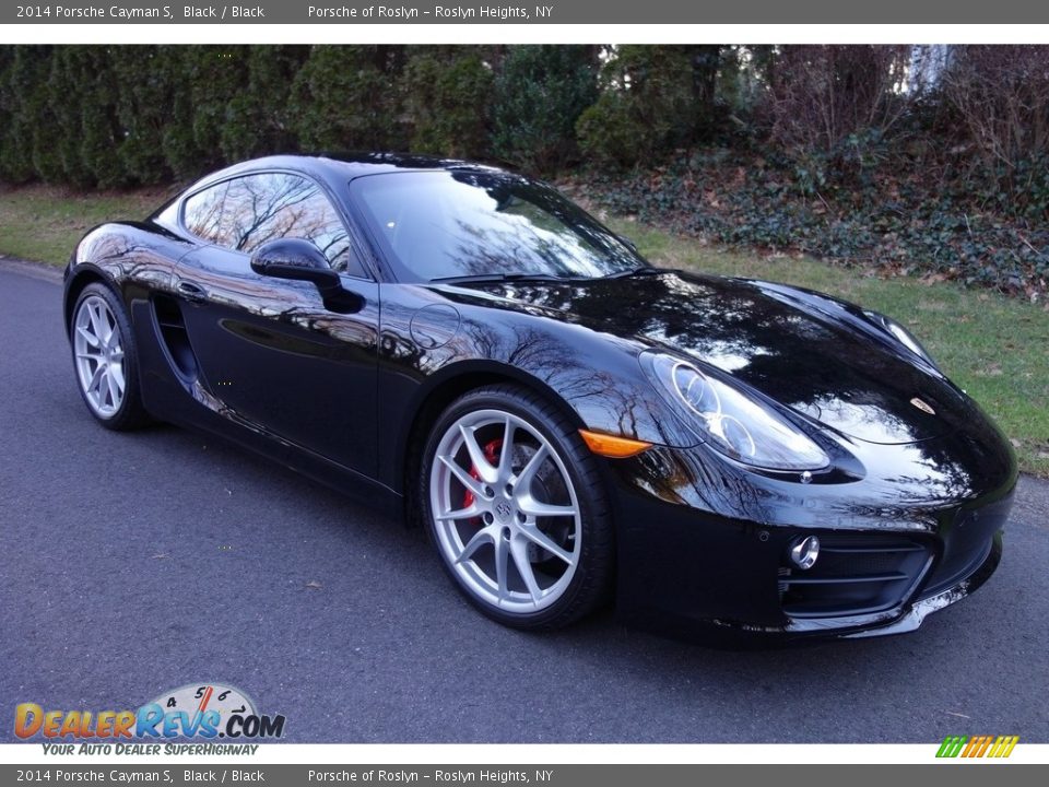 2014 Porsche Cayman S Black / Black Photo #6