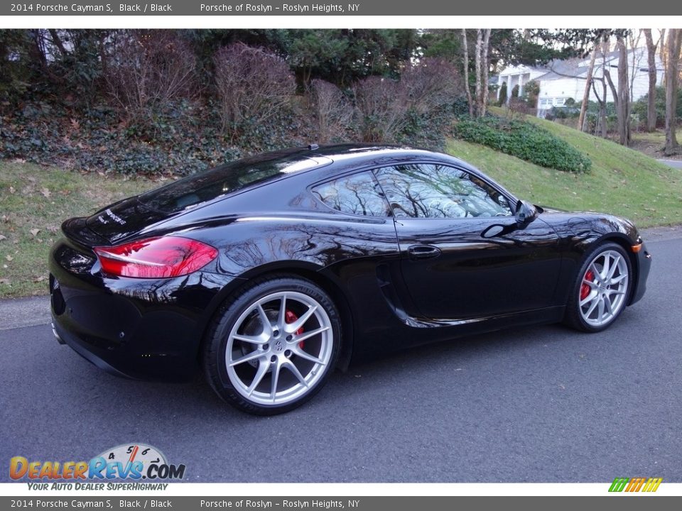 2014 Porsche Cayman S Black / Black Photo #8