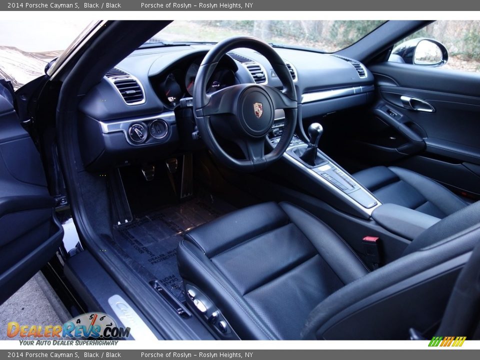 2014 Porsche Cayman S Black / Black Photo #10