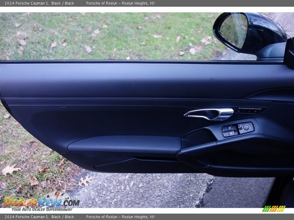 2014 Porsche Cayman S Black / Black Photo #11