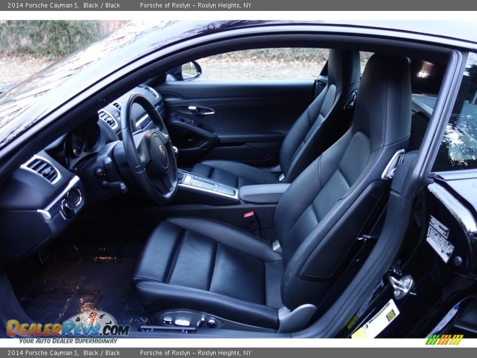 2014 Porsche Cayman S Black / Black Photo #12