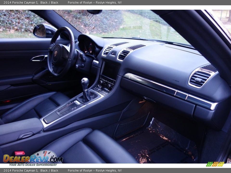 2014 Porsche Cayman S Black / Black Photo #14