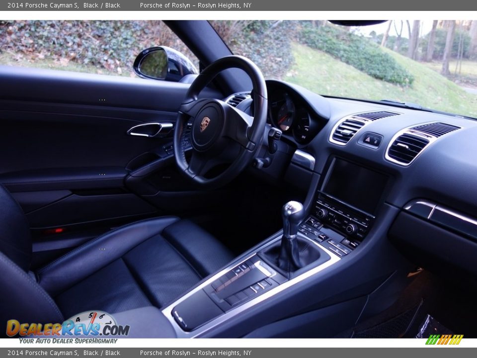 2014 Porsche Cayman S Black / Black Photo #15