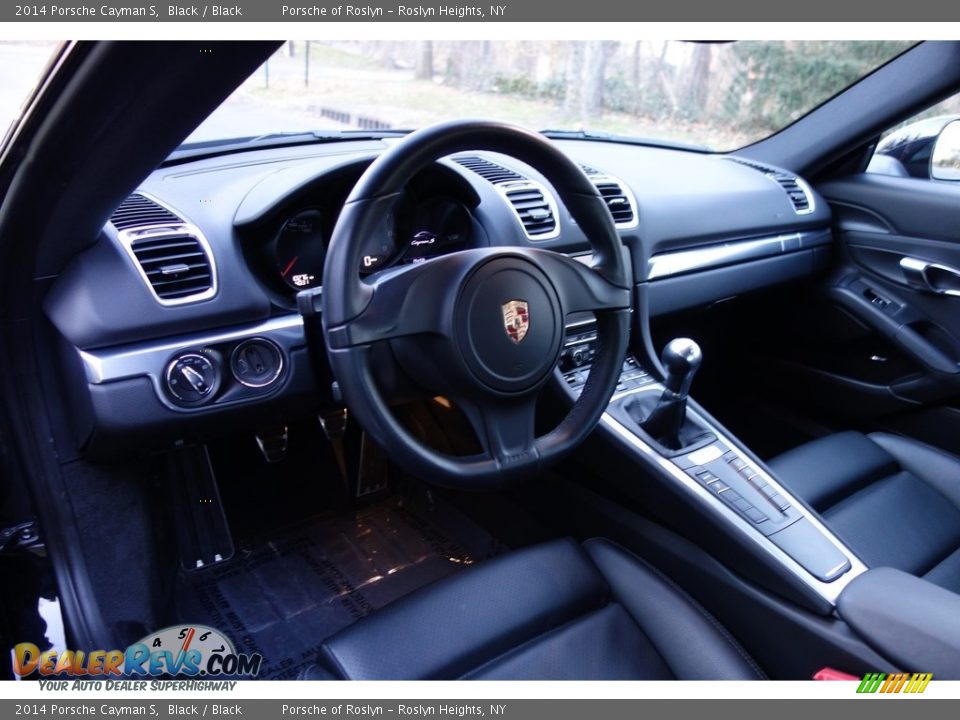 2014 Porsche Cayman S Black / Black Photo #17