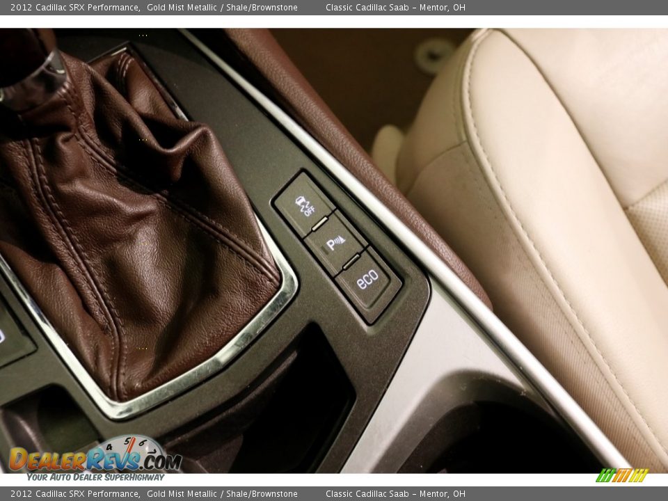 2012 Cadillac SRX Performance Gold Mist Metallic / Shale/Brownstone Photo #16