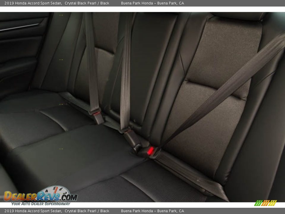 2019 Honda Accord Sport Sedan Crystal Black Pearl / Black Photo #22