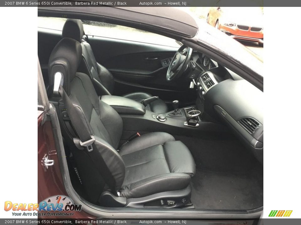 2007 BMW 6 Series 650i Convertible Barbera Red Metallic / Black Photo #12
