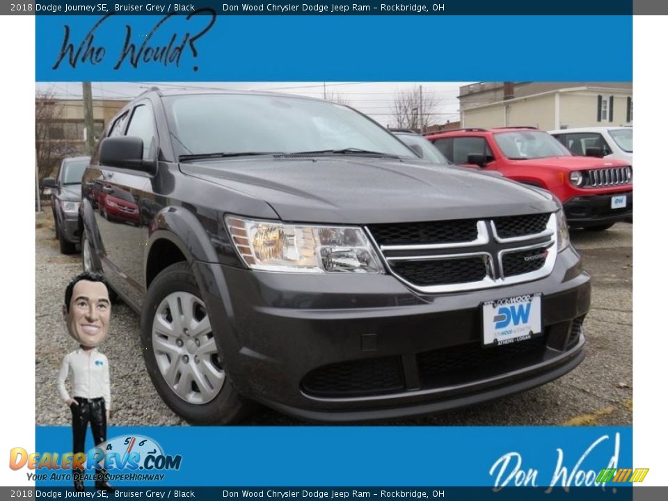 2018 Dodge Journey SE Bruiser Grey / Black Photo #1