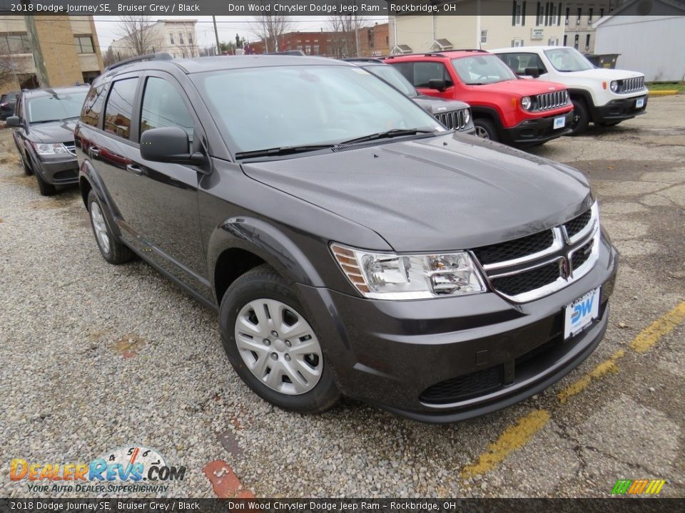 2018 Dodge Journey SE Bruiser Grey / Black Photo #4