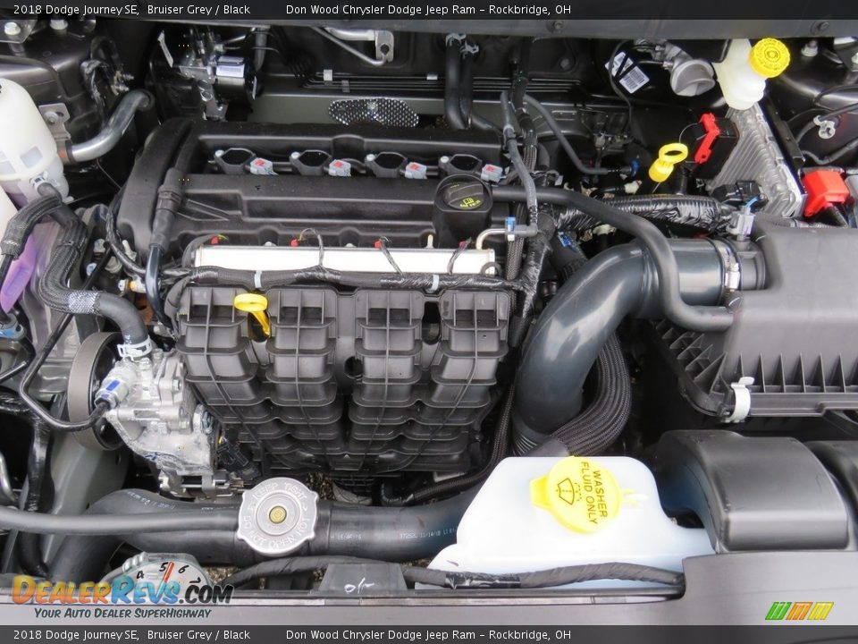 2018 Dodge Journey SE Bruiser Grey / Black Photo #7