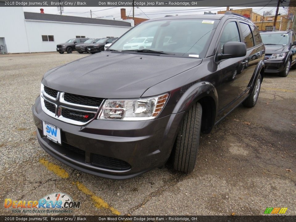 2018 Dodge Journey SE Bruiser Grey / Black Photo #8