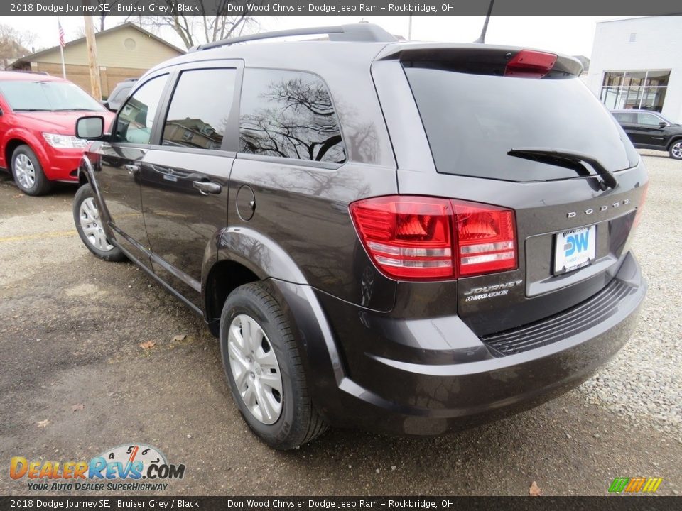 2018 Dodge Journey SE Bruiser Grey / Black Photo #11
