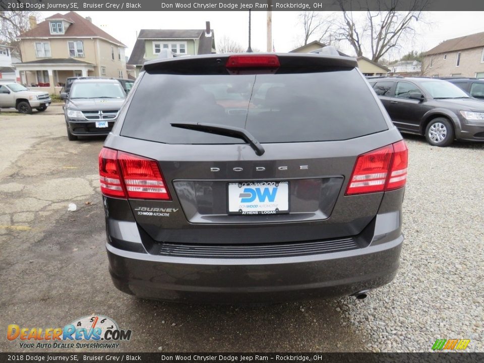 2018 Dodge Journey SE Bruiser Grey / Black Photo #12