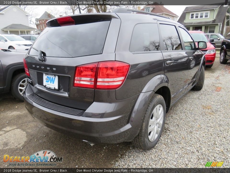 2018 Dodge Journey SE Bruiser Grey / Black Photo #16