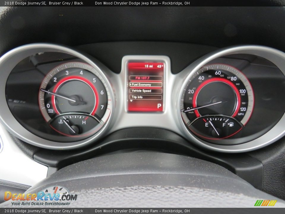2018 Dodge Journey SE Bruiser Grey / Black Photo #18