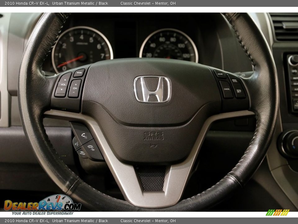 2010 Honda CR-V EX-L Urban Titanium Metallic / Black Photo #7