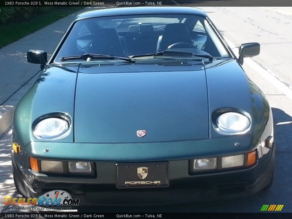 Moss Metallic Green 1983 Porsche 928 S Photo #5