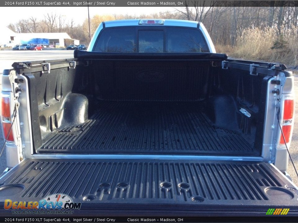 2014 Ford F150 XLT SuperCab 4x4 Ingot Silver / Steel Grey Photo #6