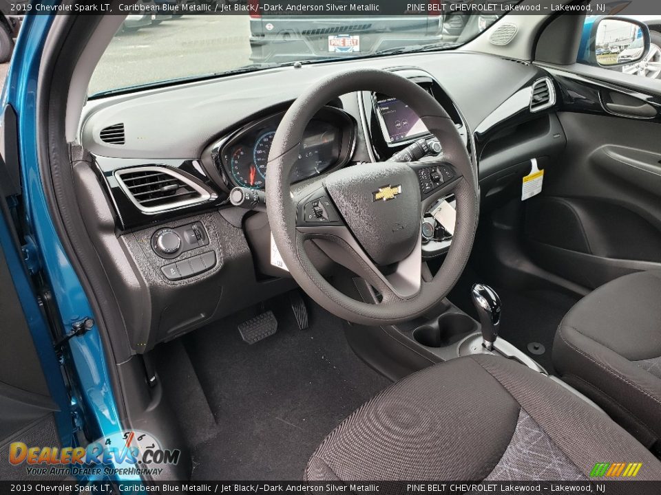 Jet Black/­Dark Anderson Silver Metallic Interior - 2019 Chevrolet Spark LT Photo #7