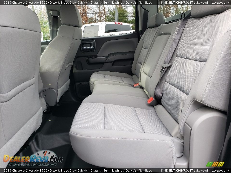 2019 Chevrolet Silverado 3500HD Work Truck Crew Cab 4x4 Chassis Summit White / Dark Ash/Jet Black Photo #6
