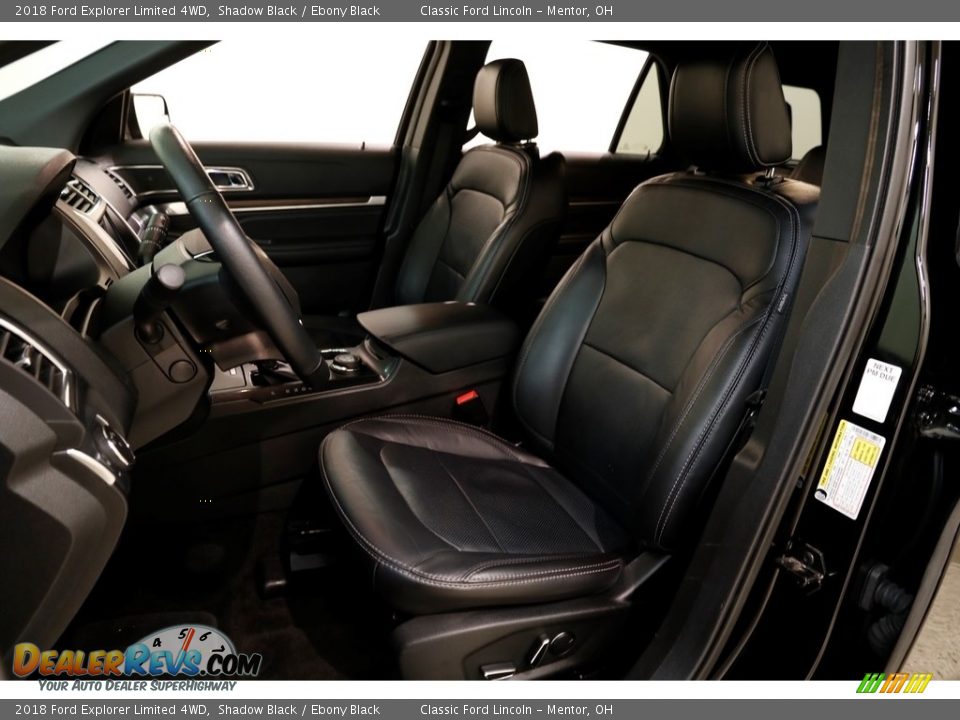 2018 Ford Explorer Limited 4WD Shadow Black / Ebony Black Photo #5