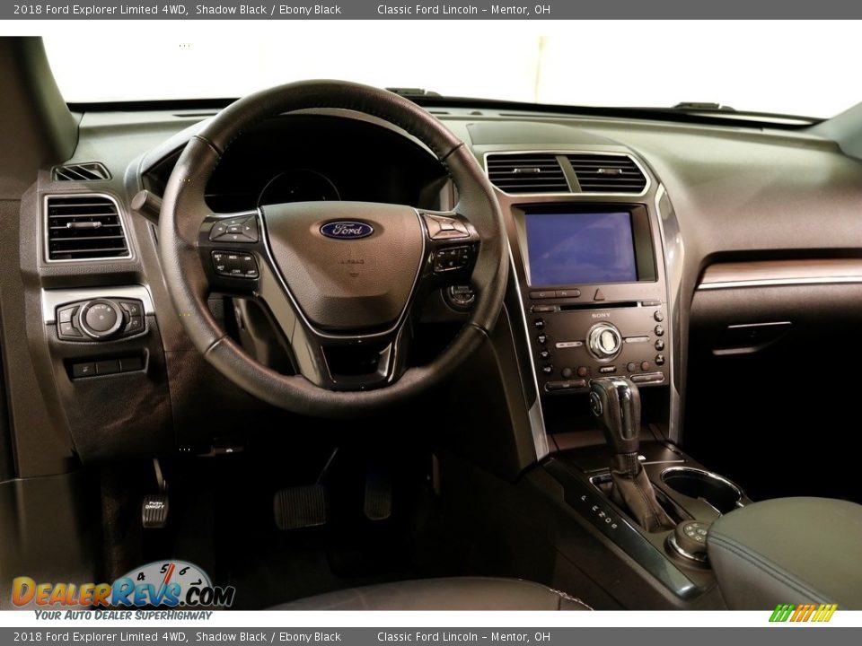 2018 Ford Explorer Limited 4WD Shadow Black / Ebony Black Photo #6