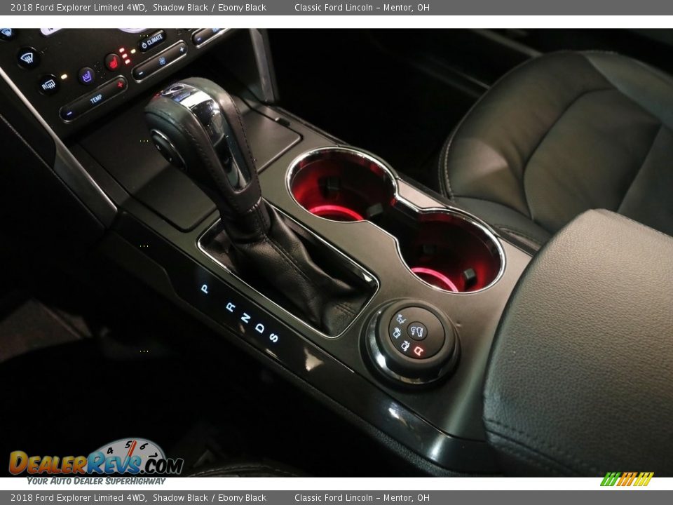 2018 Ford Explorer Limited 4WD Shadow Black / Ebony Black Photo #15