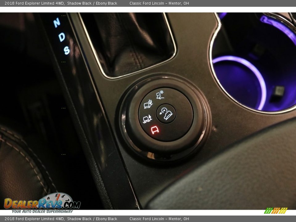 2018 Ford Explorer Limited 4WD Shadow Black / Ebony Black Photo #16