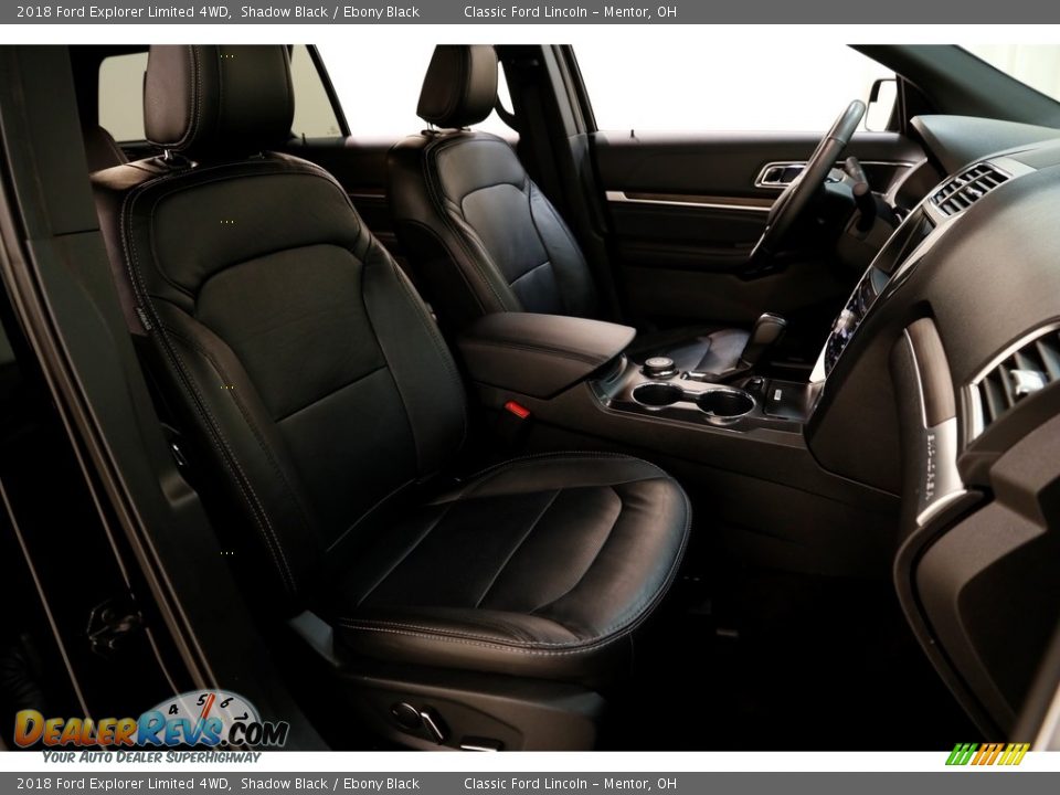 2018 Ford Explorer Limited 4WD Shadow Black / Ebony Black Photo #17