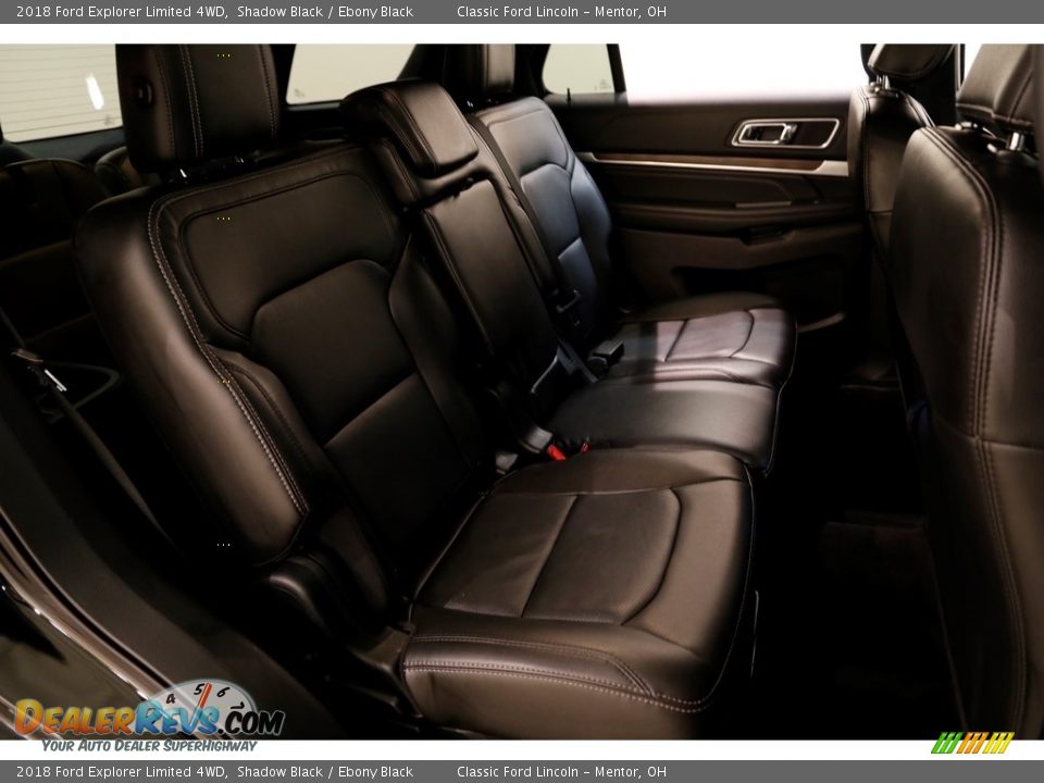 2018 Ford Explorer Limited 4WD Shadow Black / Ebony Black Photo #18