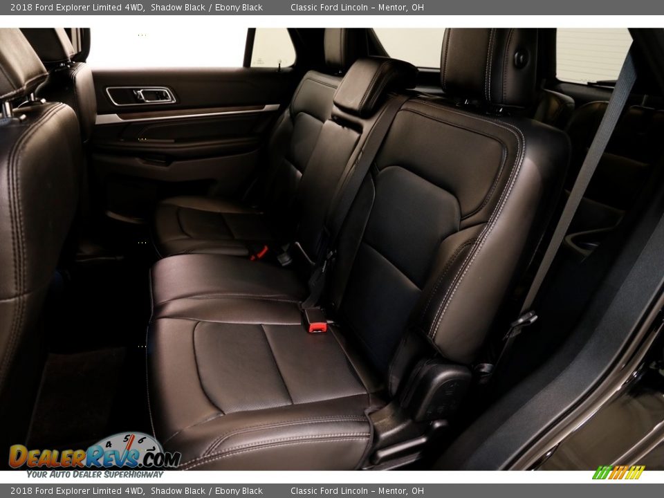 2018 Ford Explorer Limited 4WD Shadow Black / Ebony Black Photo #19
